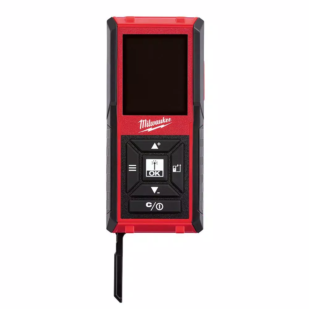 Milwaukee 150 ft. Laser Distance Meter with Color Screen and IP54 Rating
