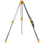 DEWALT DW0737 Aluminum Construction Tripod with Flat Head and Pointed Steel Feet thumbnail 2