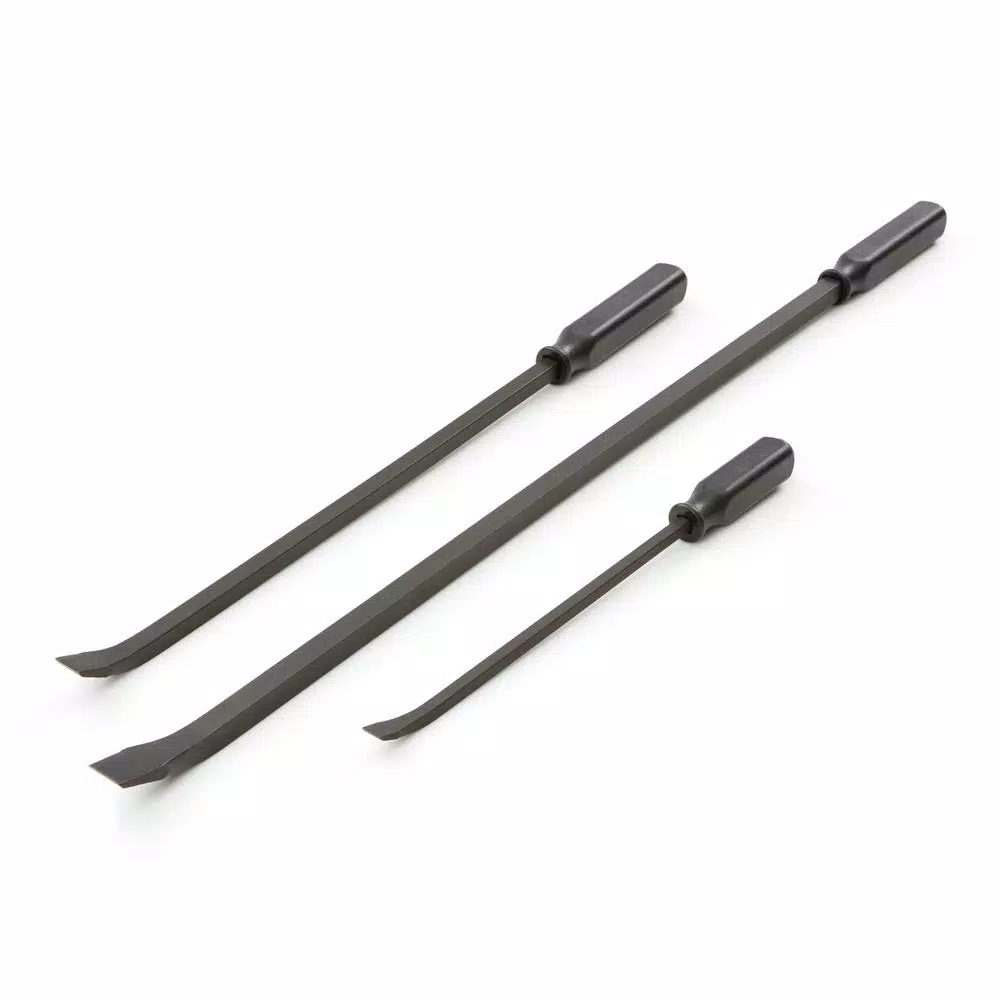 TEKTON 3-Piece Angled Tip Handled Pry Bar Set (17 in., 25 in., and 36 in.)