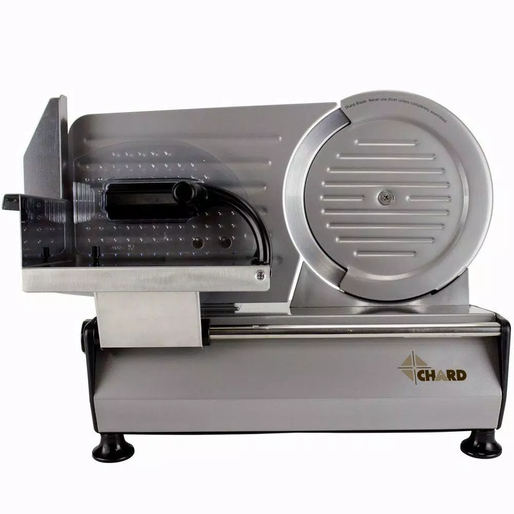 Chard 8.6-inch Stainless Steel Electric Food Slicer, 150W