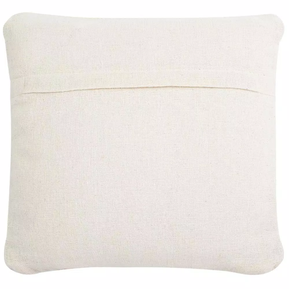 Safavieh Looped & Weaved Striped Throw Pillow, 20 x 20 in., Eggshell Blend