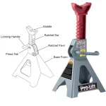 Pro-Lift T-6903 3-Ton Jack Stands with Ductile Cast Iron Ratchet Bar (Pair) thumbnail 2