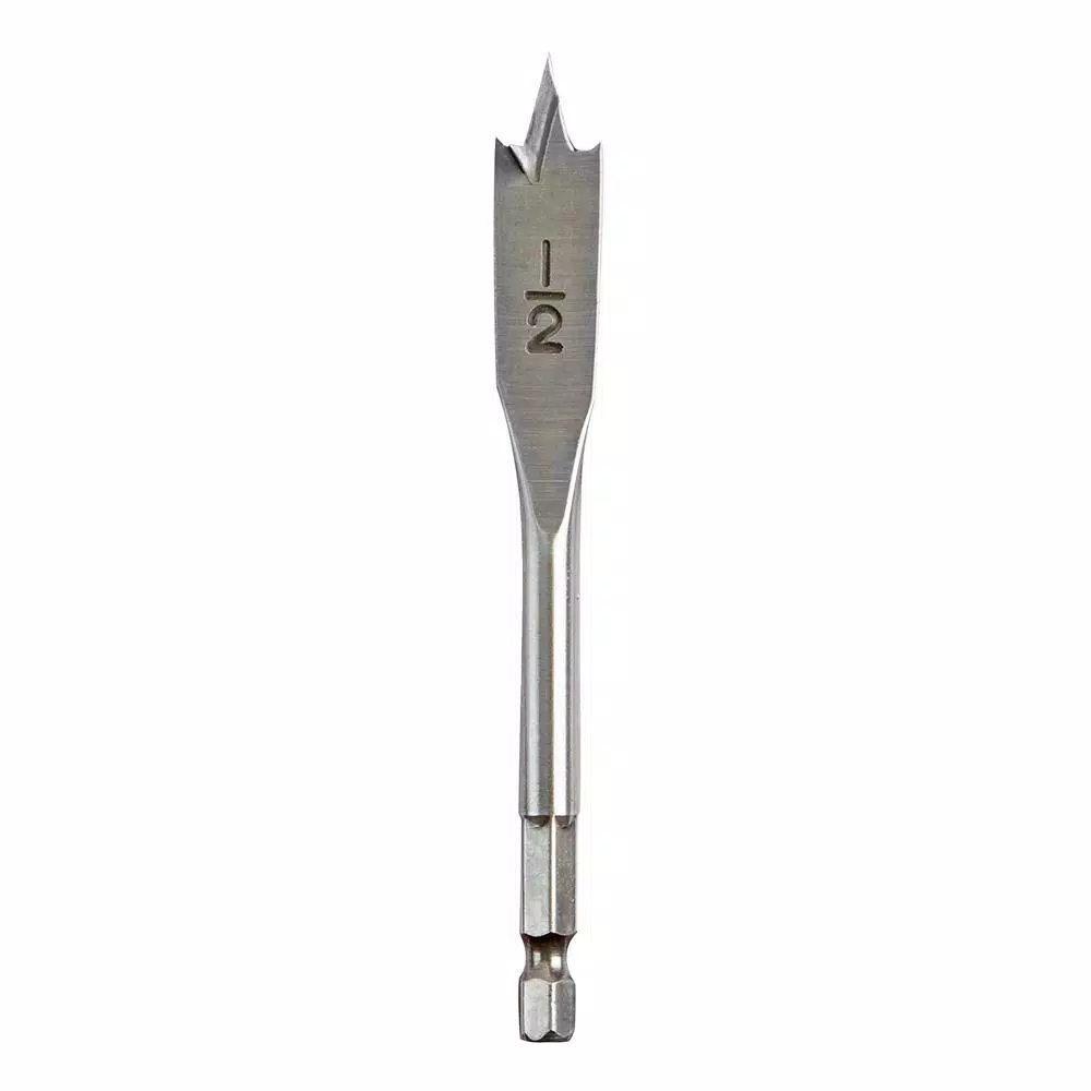Milwaukee 3-Piece Stubby High Speed Steel Spade Bit Set