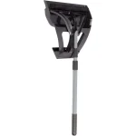 WISP 3-Piece Broom and Dustpan Set with Telescoping Handle and Bristle Seal Technology - Gray thumbnail 5
