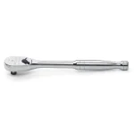 GearWrench 84-Tooth Full Polish Ratchet Set, 1/4 in., 3/8 in., and 1/2 in. Drive, 3-Piece thumbnail 7