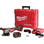 Milwaukee M18 FUEL 4-1/2 in. / 5 in. Braking Cordless Angle Grinder Kit with Two 5.0 Ah Batteries & Charger thumbnail 1