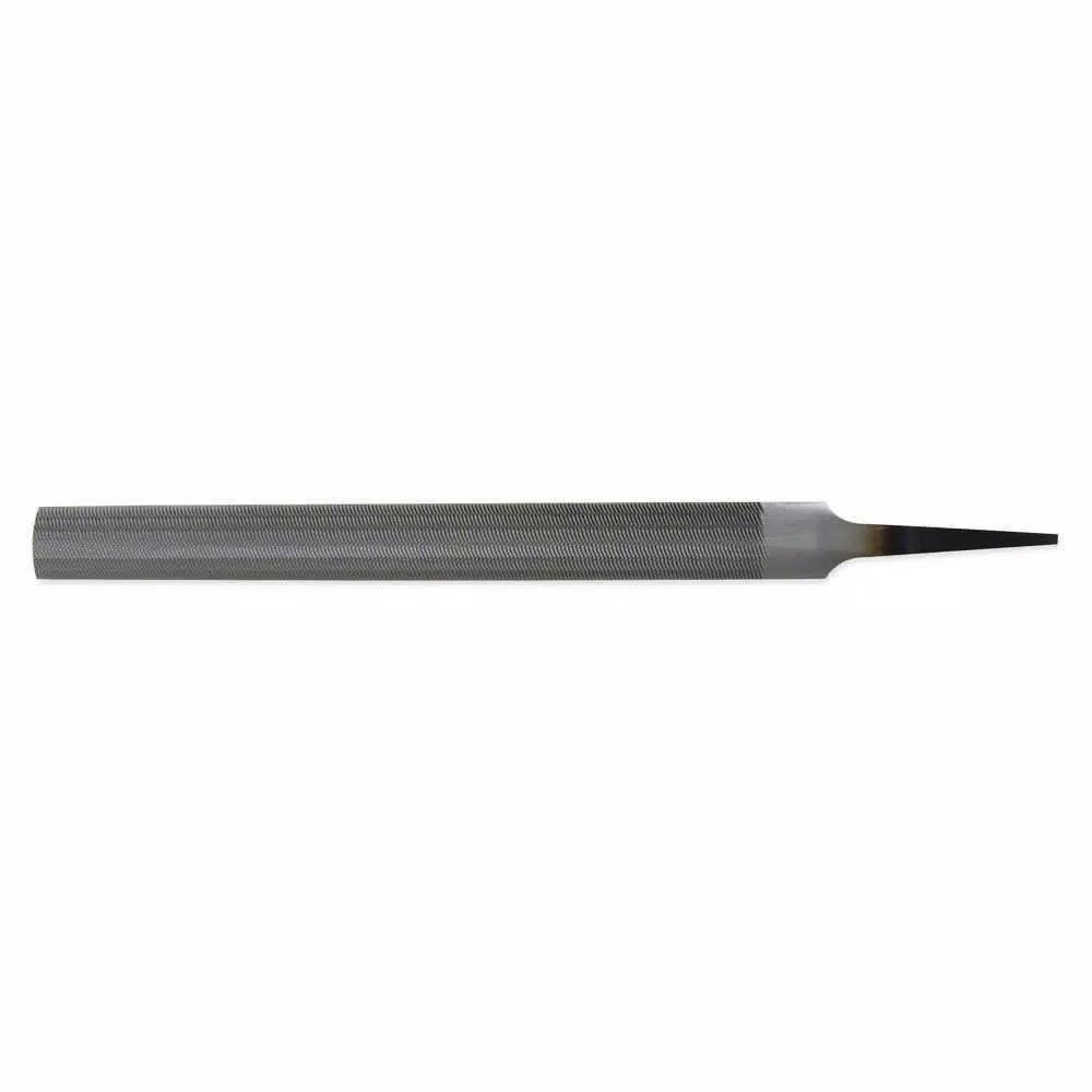 Nicholson 10 in. Bastard Cut Half Round File