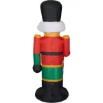 Fraser Hill Farm 10 ft. Nutcracker Christmas Inflatable with White Lights thumbnail 9