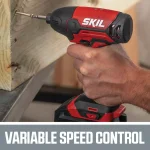 SKIL 20V PWRCORE Lithium-Ion Cordless 1/4 in. Hex Impact Driver Kit thumbnail 5