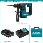 Makita 12V max CXT Cordless 9/16 in. SDS-PLUS Rotary Hammer Kit (2.0Ah) thumbnail 2