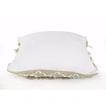 LR Home 20 in. x 20 in. Rustic Beige and White Geometric Fringe Throw Pillow thumbnail 3