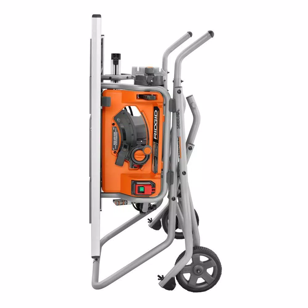 RIDGID 10 in. Pro Jobsite Table Saw with Stand & 18V Cordless Drill/Driver Kit