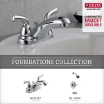 Delta Foundations 24 in. Single Towel Bar, Polished Chrome thumbnail 5