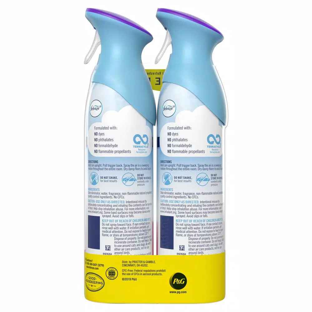 Febreze AIR Spring and Renewal Air Freshener Spray, 8.8 oz (2-Pack)