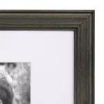 Kate and Laurel Bordeaux Charcoal Gray Wood Gallery Wall Picture Frame Set, 10-Piece thumbnail 5
