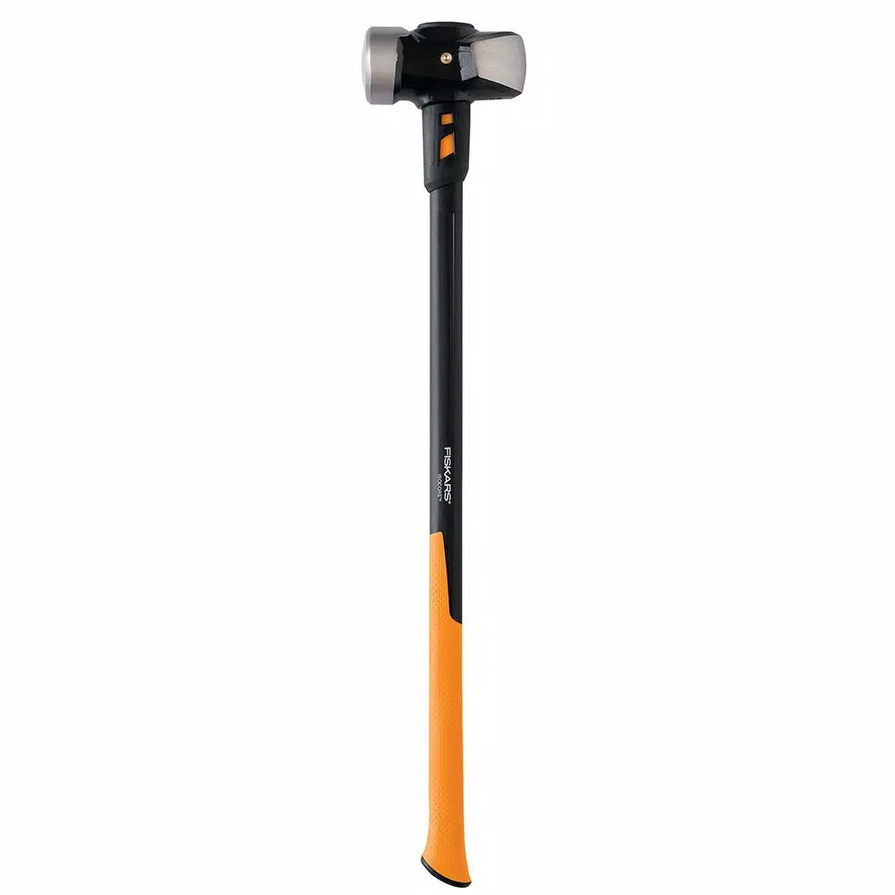 Fiskars IsoCore 10 lb. Forged Steel Sledge Hammer with 36 in. Fiberglass Core Handle