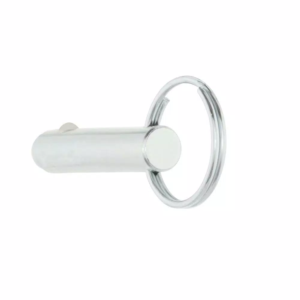 Everbilt Crown Bolt 3/8 in. x 1-1/8 in. Zinc-Plated Steel Cotter Less Hitch Pin