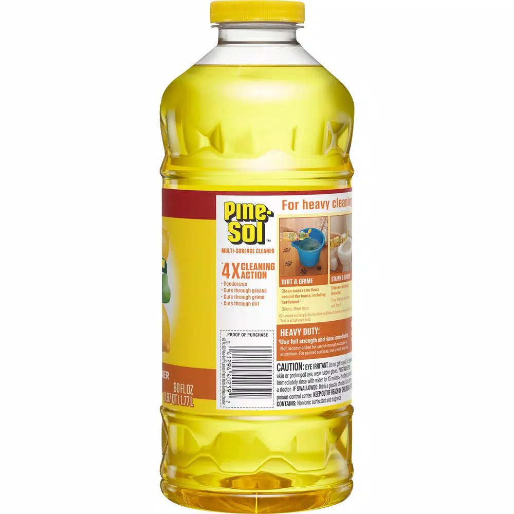 Pine-Sol Lemon Fresh All Purpose Multi-Surface Cleaner, 60 oz