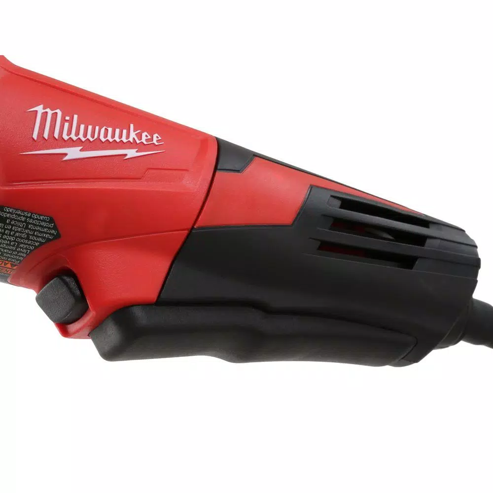 Milwaukee 6 in. 13 Amp Small Angle Grinder with Paddle Switch, 9000 RPM