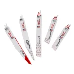 Milwaukee 5-Piece Demolition Bi-Metal Reciprocating Saw Blade Set thumbnail 1