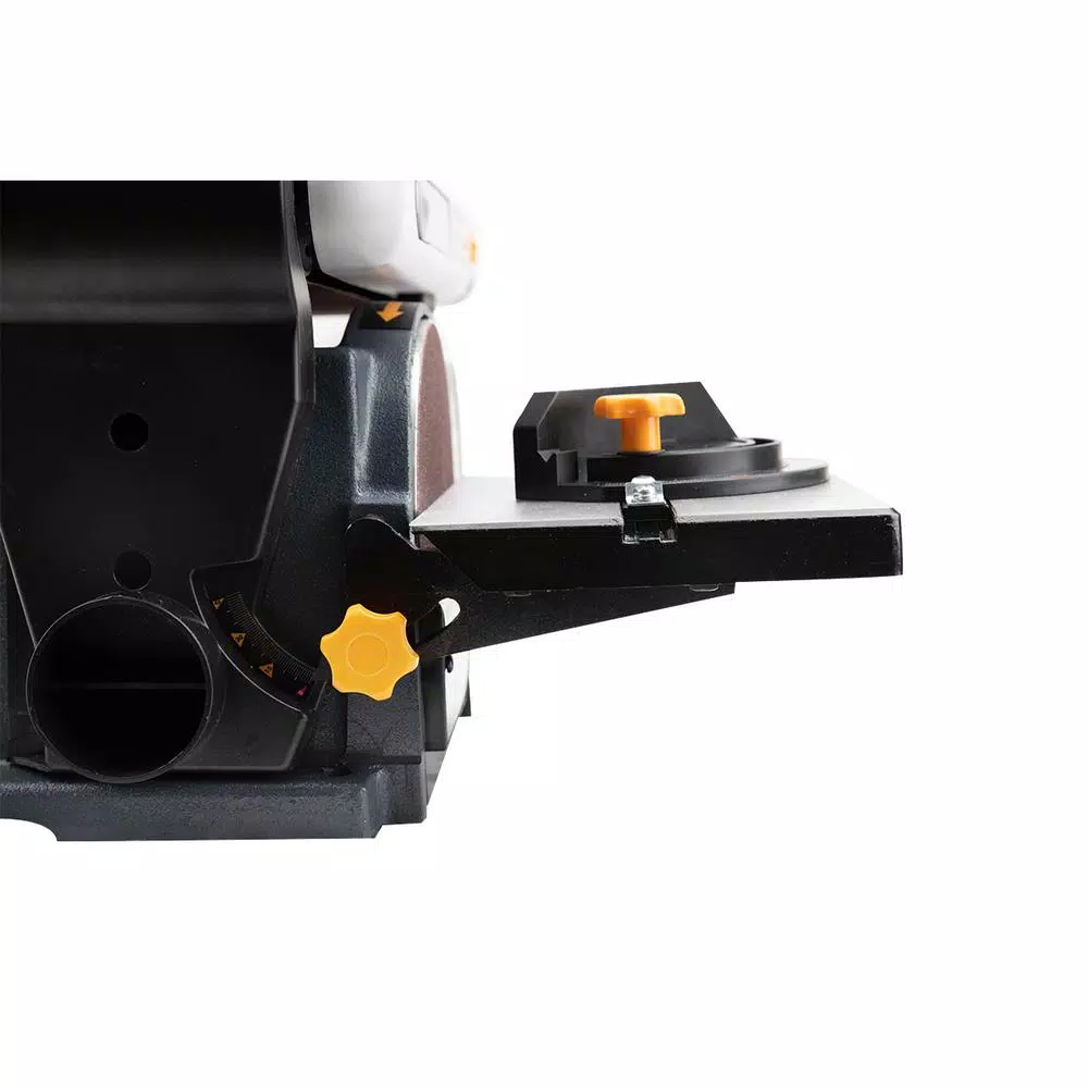 POWERTEC 2-in-1 Belt and Disc Sander, 4 in. x 36 in. Belt with 6 in. Disc, 1/2 HP Induction Motor