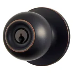 Universal Hardware Aged Bronze Grade-2 Commercial Entry Keyed Door Knob, 2-1/8 in. thumbnail 5