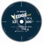 Bosch 12 in. 100 Tooth Edge Non-Ferrous Metal-Cutting Circular Saw Blade thumbnail 1
