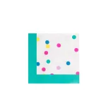 Sugar Plum Party SugarPlum Collection 32-Piece Confetti Assorted Disposable Cocktail Paper Napkins thumbnail 1