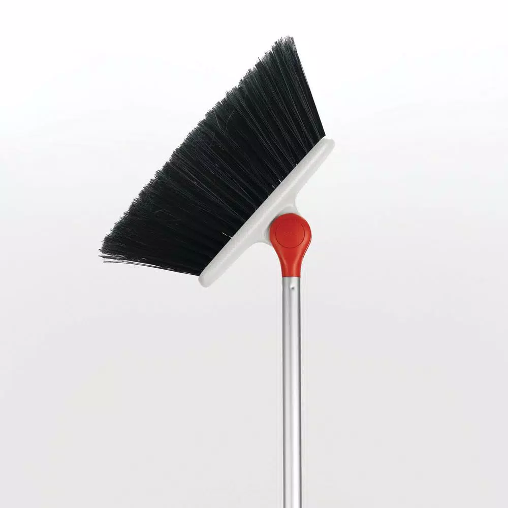 OXO Good Grips 52 in. Any Angle Broom with Lightweight Aluminum Handle