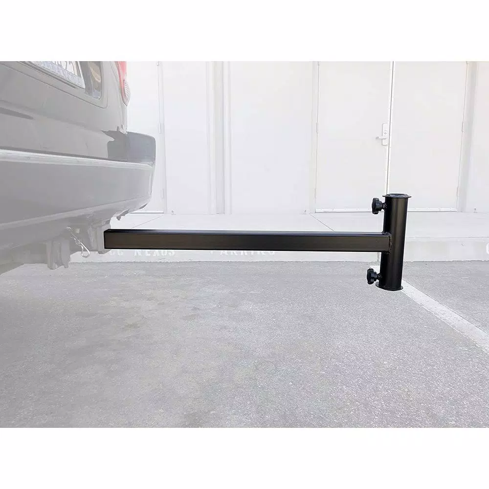 MaxxHaul Heavy-Duty Steel Hitch Mount Umbrella Holder, 2 in. Receiver, 500 lb Capacity