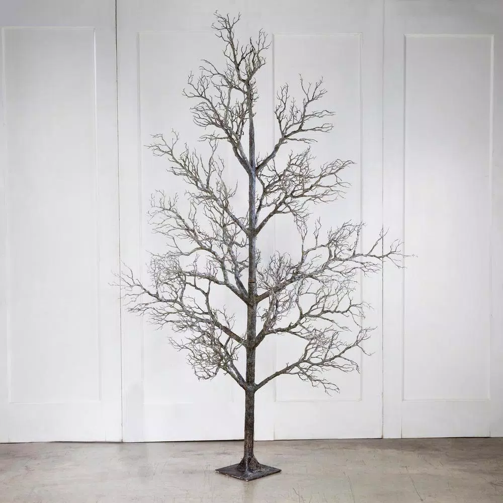 Tripar International, Inc 8 ft. Large Twig Tree - Realistic Molded Plastic Decorative Indoor Tree