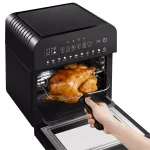 GoWISE USA Go WISE 12.7 Qt. Air Fryer Oven with Rotisserie, Dehydrator & 11 Presets, 1600W, Black thumbnail 5