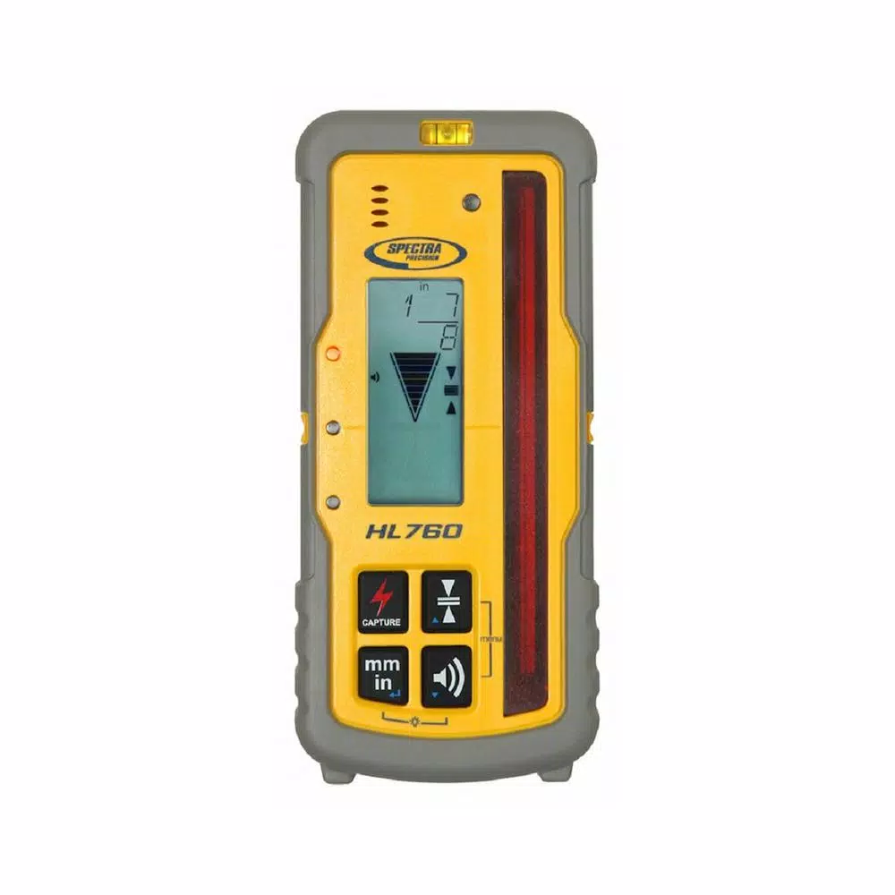Spectra Precision GL412N Self-Leveling Rotary Grade Laser with HL760 Receiver