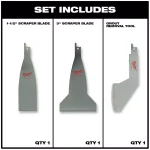 Milwaukee SAWZALL Reciprocating Saw Material Removal Blade Set, 3-Piece thumbnail 2