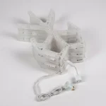 Kringle Traditions 36 in. Blue LED Folding Snowflake Decoration - 105 Lights, Weather Resistant thumbnail 5