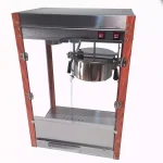 Paragon 1971 Pastime Pop 8 oz. Commercial Popcorn Machine with Faux Wood Corner Posts thumbnail 1