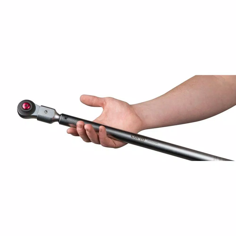 Capri Tools Industrial 1/2 in. Drive Torque Wrench, 30-250 ft. lbs. with Dual Scale