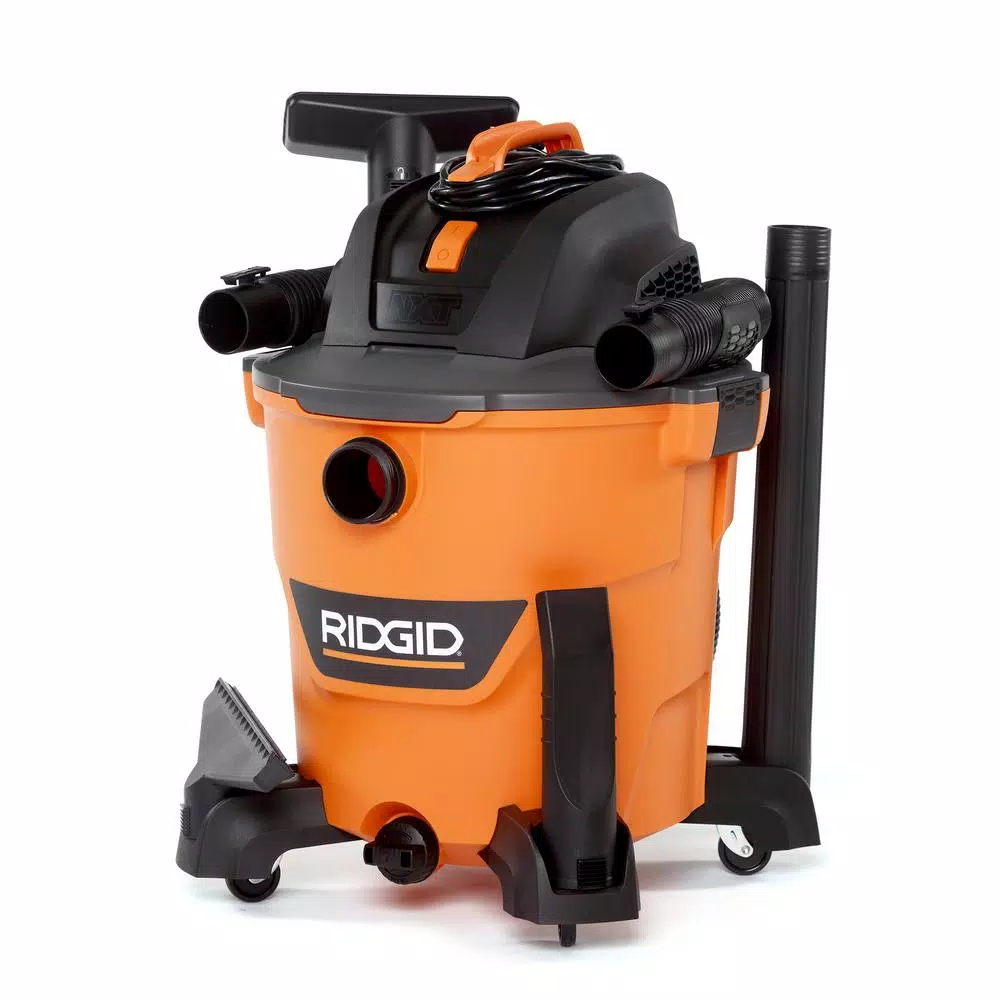 RIDGID 12 Gal. NXT 5.0 Peak HP Wet/Dry Shop Vacuum with 2.5 in. Locking Accessories