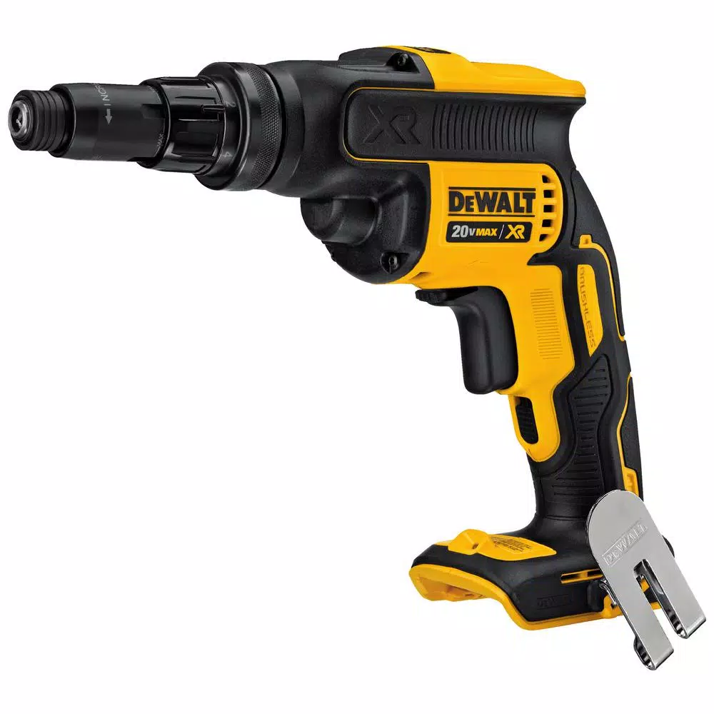 DEWALT 20V MAX XR Brushless Cordless Drywall Screw Gun with Versa-Clutch (Tool-Only)