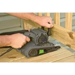 Genesis 8 Amp 3 in. x 21 in. Variable Speed Belt Sander with Adjustable Handle thumbnail 3