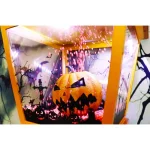 Haunted Hill Farm 25 in. Animated Orange Tabletop Jack-O-Lantern with Music and LED Lights thumbnail 2