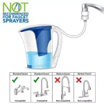 Clear2O Advanced Water Filter Pitcher, 9-Cup Capacity with Solid Carbon Block Filter thumbnail 2