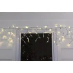 Northlight 100-Light Warm White LED Wide Angle Icicle Lights, 6.75 ft., Indoor/Outdoor thumbnail 2