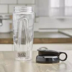 BLACK+DECKER Replacement 18 oz. Tritan Personal Blender Jar with Travel Lid, Black thumbnail 4