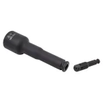Klein Tools 4-in-1 Square Impact Socket with 7/16 in. Hex Quick-Change Adapter, 1/2 in. Square Drive thumbnail 7