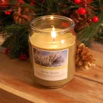 LUMABASE Holiday Scented Candle Collection - 3 Pack 18 oz. Glass Apothecary Jars thumbnail 4