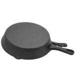 General Store Addlestone 3-Piece Cast Iron Skillet Set, Pre-Seasoned Black Cookware thumbnail 2