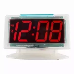 Equity by La Crosse Clear 1.8 in. Red LED Digital Alarm Table Clock with Battery Backup thumbnail 4