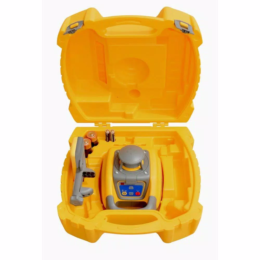 Spectra Precision LL100 Self-Leveling Rotating Laser Level Kit with HR320 Receiver and Clamp