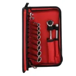Milwaukee 12-Piece 3/8 in. Drive Metric Ratchet and Socket Set thumbnail 2